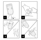 FM07-C Male Use Urine collector pump with 10 x Male External Catheter sample-DISPOSABLE