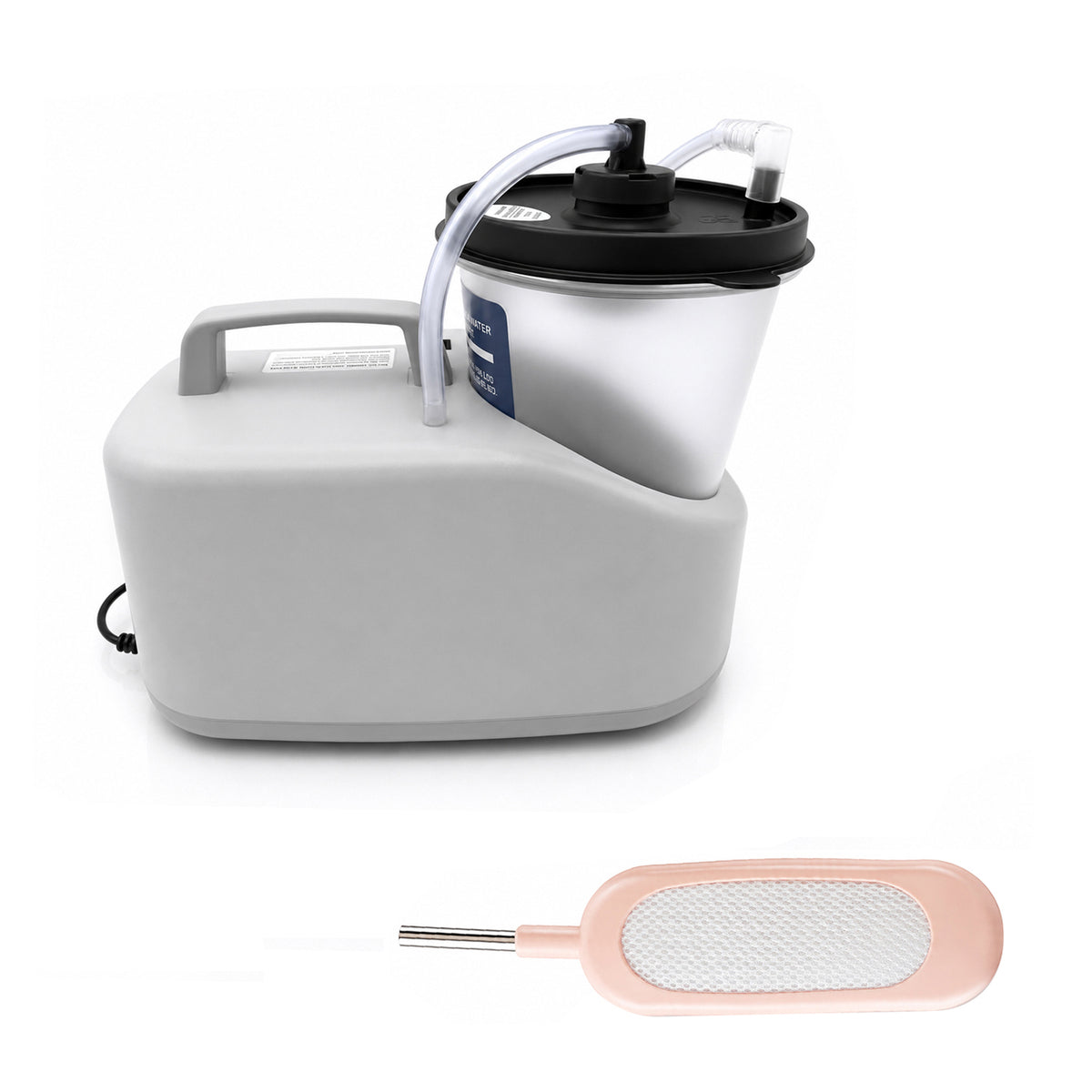 FM07-A Female Use Urine collector pump with 7 x Female External Catheter sample-DISPOSABLE